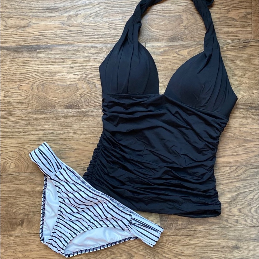 Victoria secret tankini swim set push up small